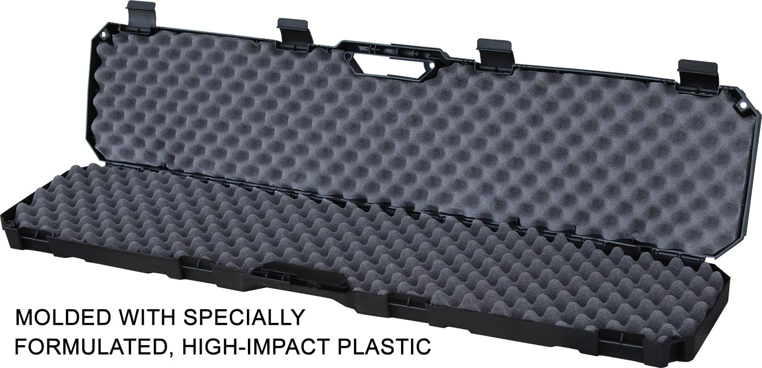 MTM RC51 Single Scoped Rifle Case 51, USA Made, Black