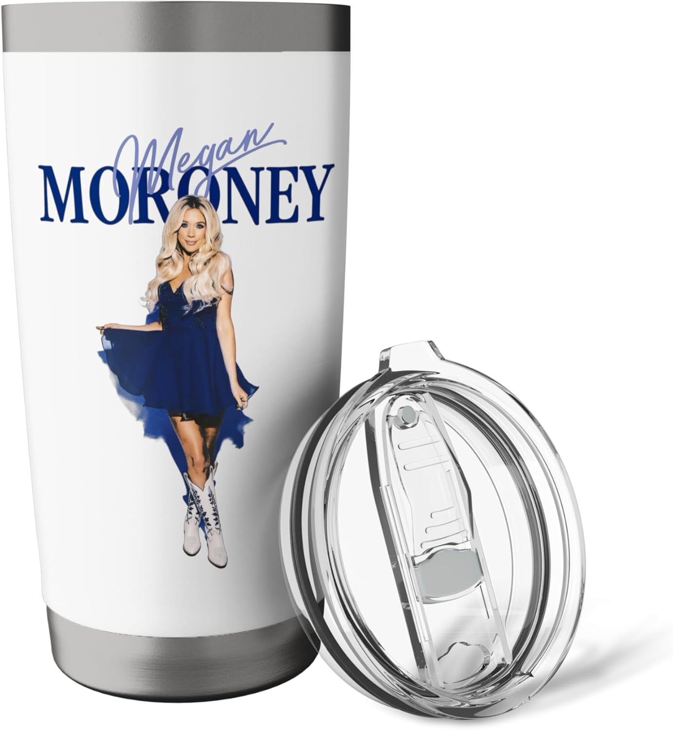 Megan Moroney Am I Okay Dress Stainless Steel Insulated Tumbler - Image 5