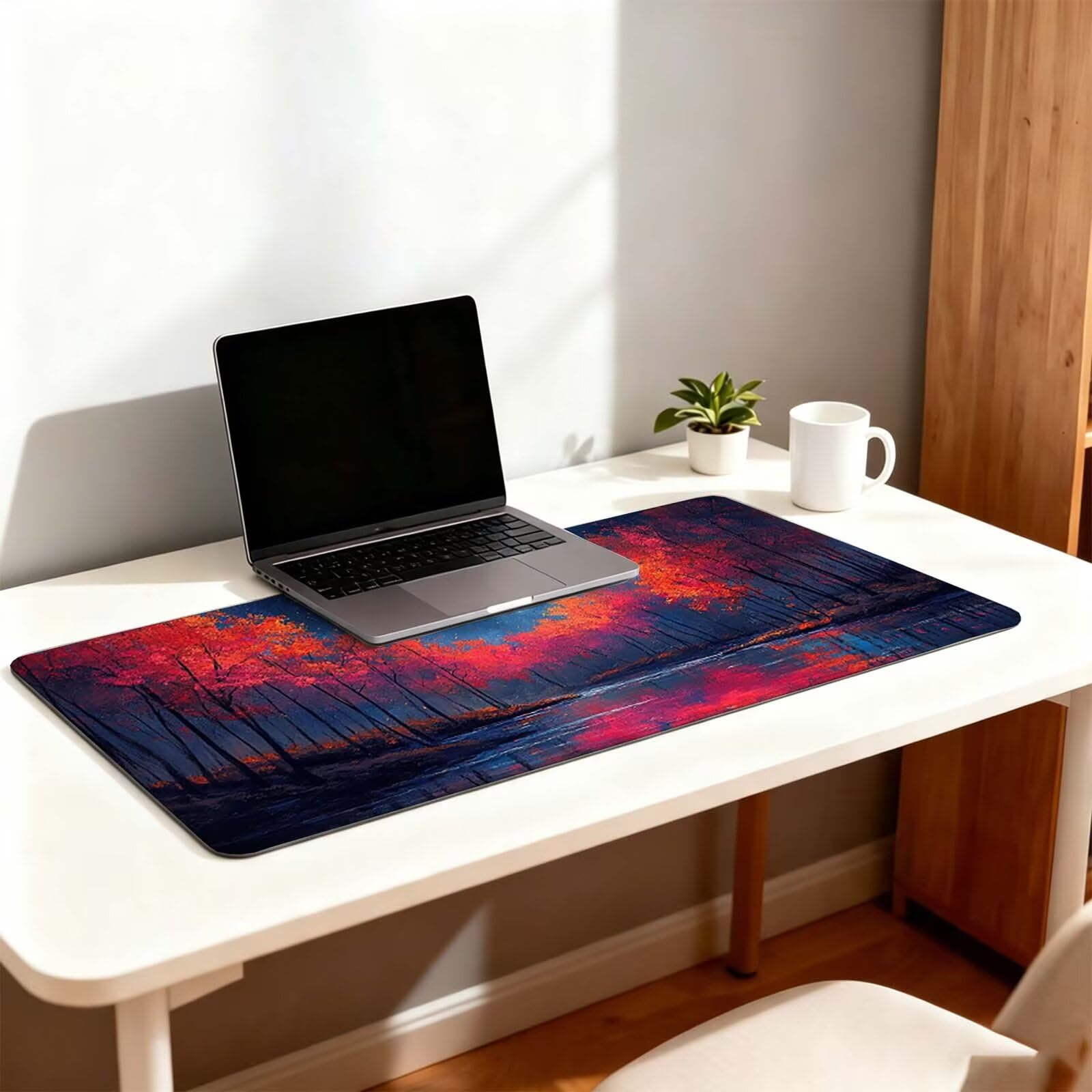 Tapis de Souris Gaming, Lune sous Main Bureau XXL 1000x500cm g811g-465