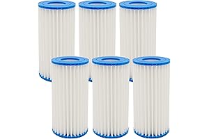 Replacement for Intex Pool Filters: Set of 6