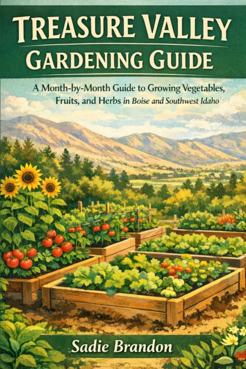 Treasure Valley Gardening Guide: A Beginner-Friendly Guide to Growing Vegetables, Fruits, and Herbs in Boise and Southwest Idaho