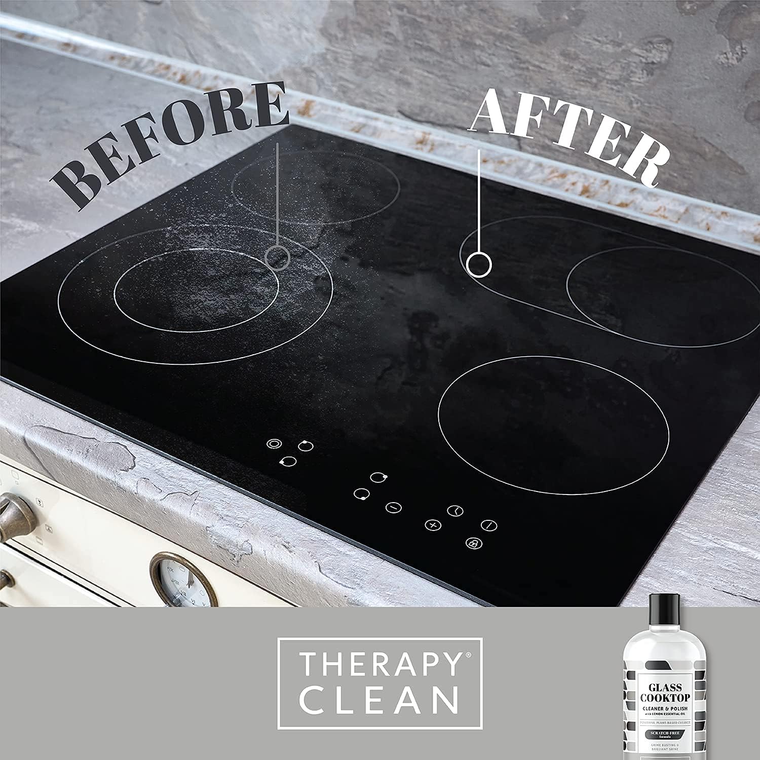 Therapy Granite & Cooktop Cleaner Bundle