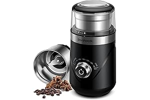 SHARDOR Upgraded Spice Grinder for Fine Powder