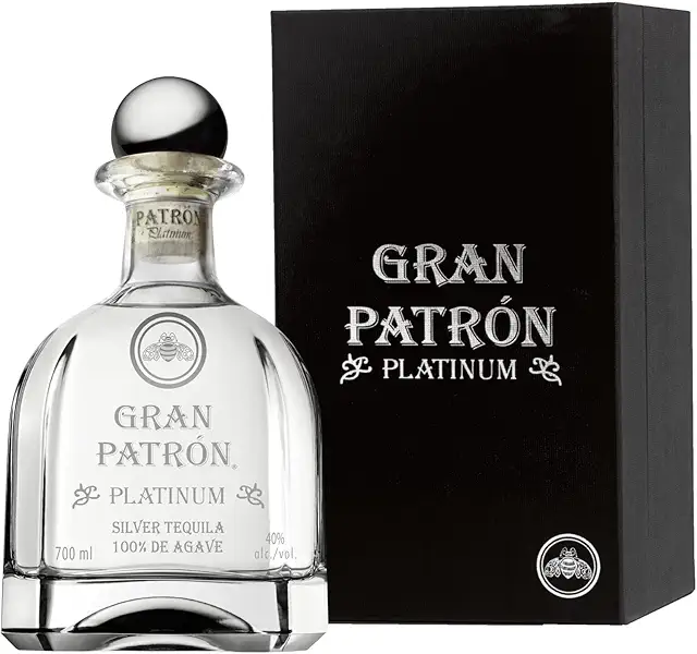Gran PATRÓN Platinum Ultra-Premium Tequila - Luxus-Spirituose aus blauen Weber-Agaven