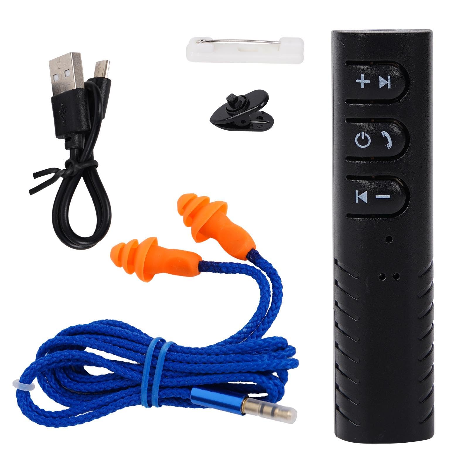 Cuffie senza fili con tappi per le orecchie, cuffie senza fili per il lavoro, cuffie senza fili di sicurezza, auricolari senza fili portatili, auricolari in-ear