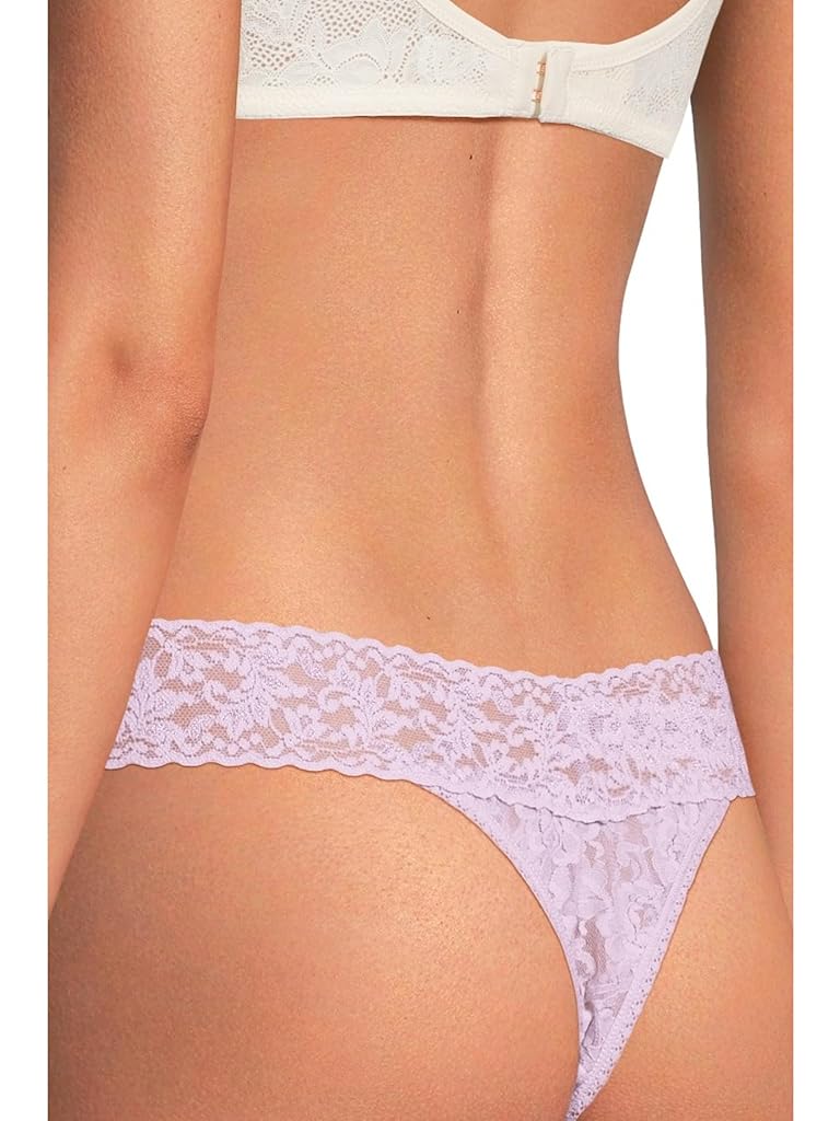 Red Hanky Panky Signature Lace Original Rise Thong