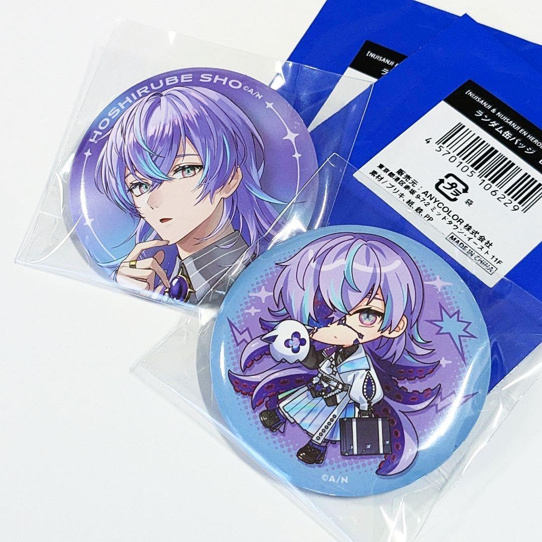 星導ショウ　缶バッジ　AGF Amazon.co.jp: にじさん AGF 缶バッジ Dytica 星導ショウ 2種