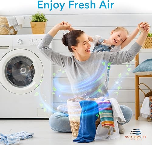 Miniatura 3 de NORTHWEST ENTERPRISES Reemplazo del filtro de ventilación de la secadora de interior  MERV 7 doble filtración, compatible con sistemas de