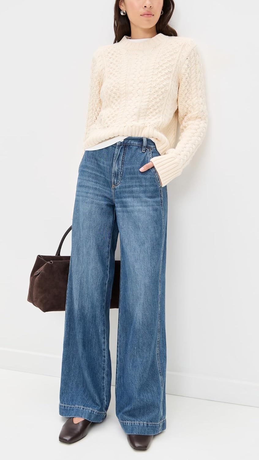 Pistola Women's Jadyn Low Slung Palazzo Jeans - Image 5