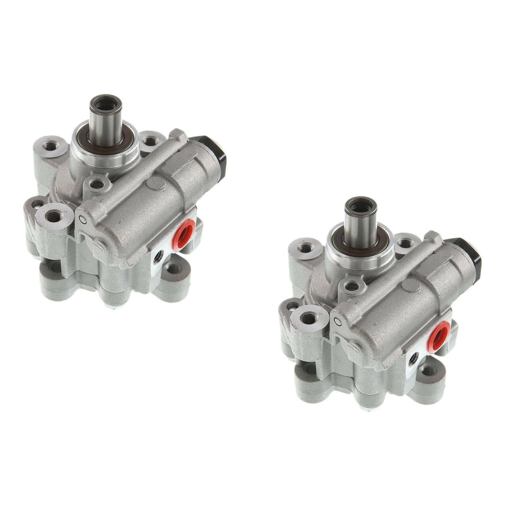 Amazon.com: Mysihasiha 2 Pieces - Power Steering Pump Aluminum 