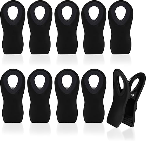 Miniatura 2 de Magnus - Paquete de 10 clips magnéticos para chips, clips herméticos para bolsas de sellado para paquetes de alimentos con clips magnéticos súper