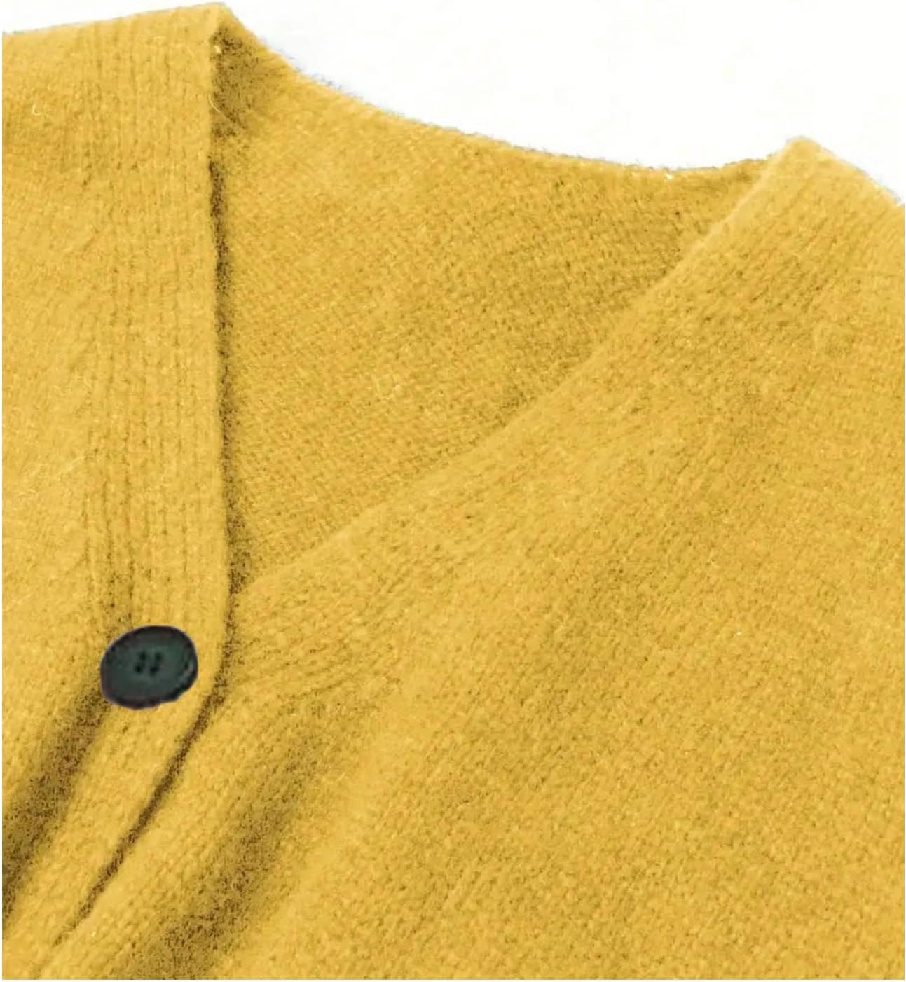 SOLY HUX Women's Plus Size Cardigan Sweater Button Down V Neck Long Sleeve Knit Trendy Outerwear - Image 4