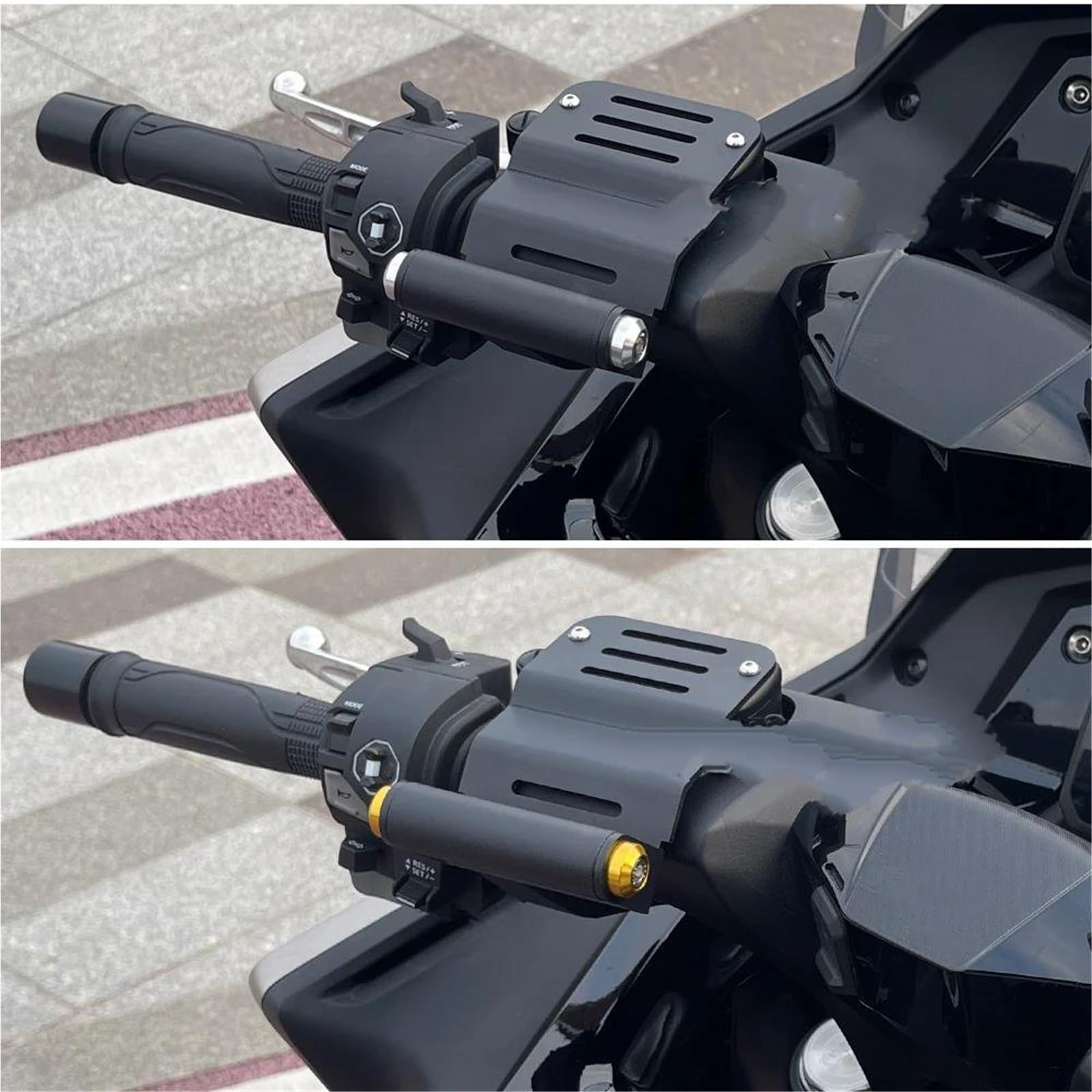 Supporto Per Piastra Di Navigazione GPS Per Moto Per Per Forza 750 2025 2026, Supporto Per Telefono Cellulare E Smartphone Smartphone Modifica Staffa(Argento)