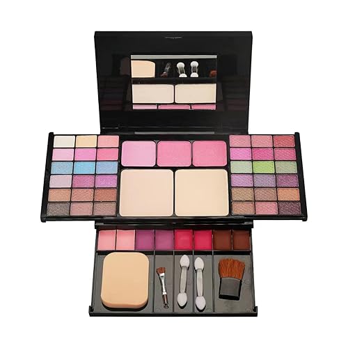 Miniatura 2 de Kit de maquillaje todo en uno para mujeres, niñas, adolescentes, 16 colores, sombra de ojos con brochas de maquillaje, paleta de maquillaje, juegos