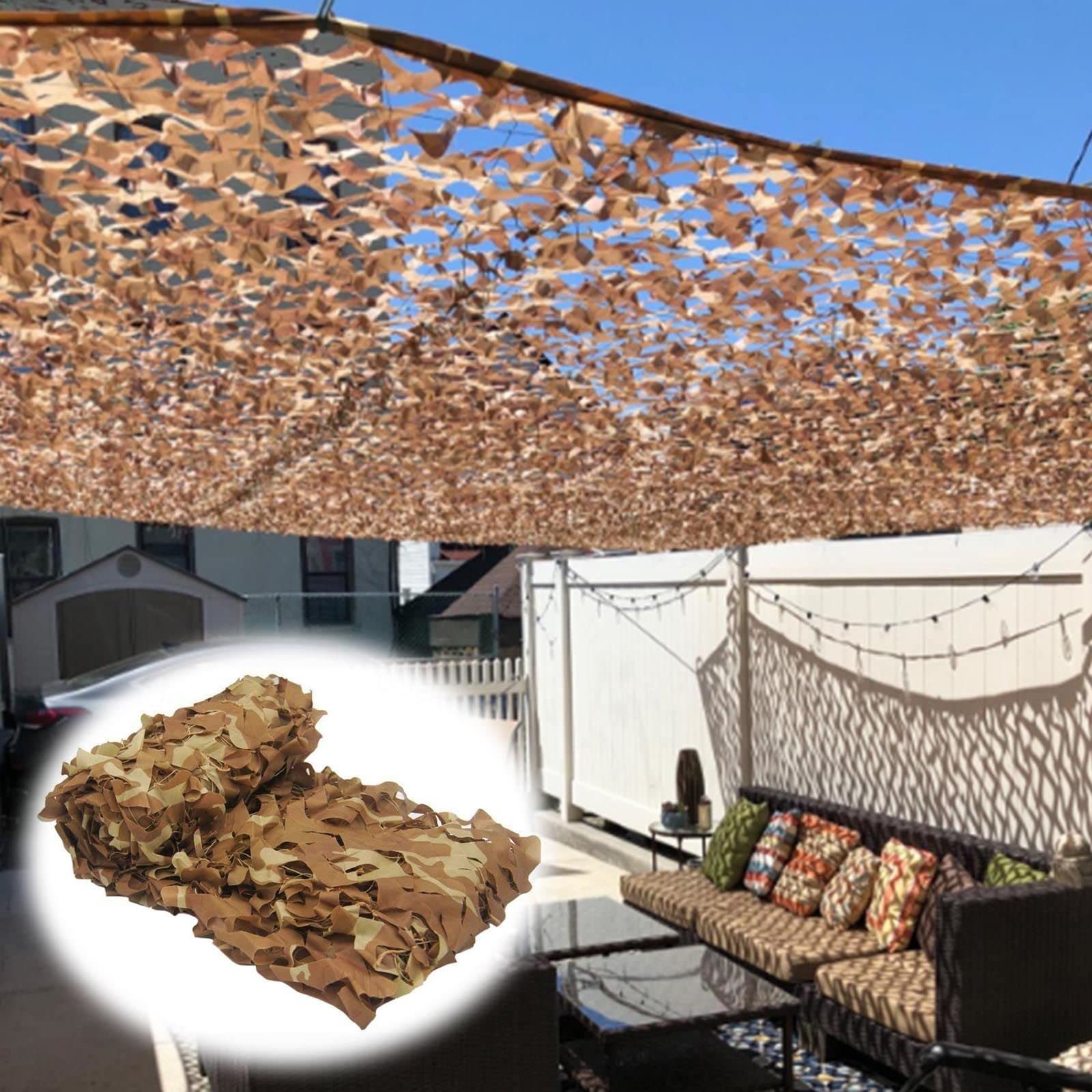 Amazon.com: Sunscreen Camouflage Netting 2m 3m 4m 5m 6m 7m 8m 9m 