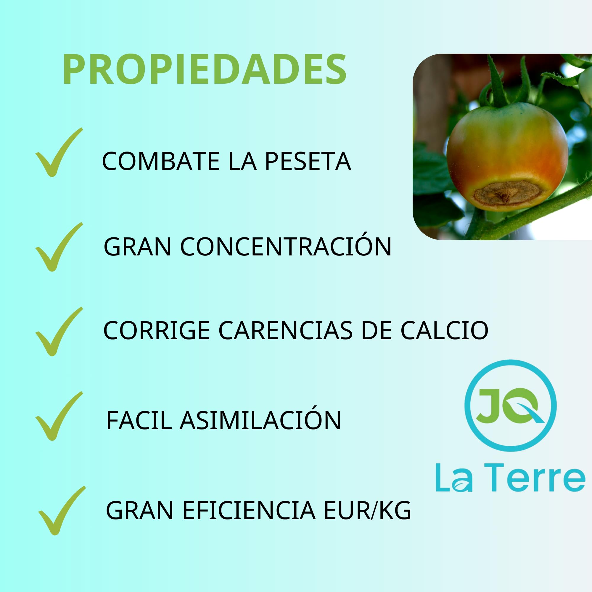 CALCIO LIQUIDO PARA PLANTAS DE 5 LITROS, CALCIO PARA TOMATES al 10%, corrector de carencias, fertilizante tomates y pimientos