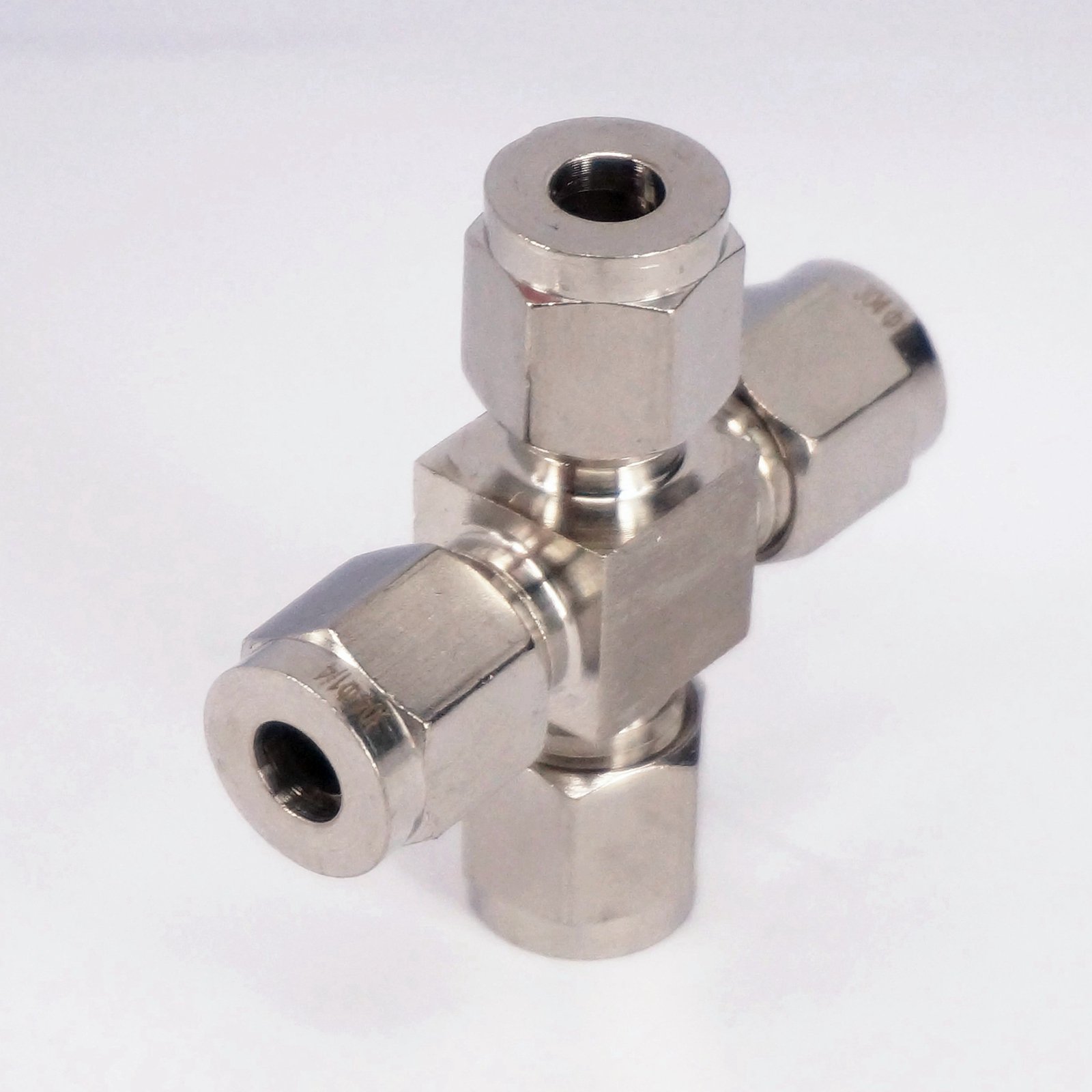 4mm Compression Brass Equal Straight Union 10PK