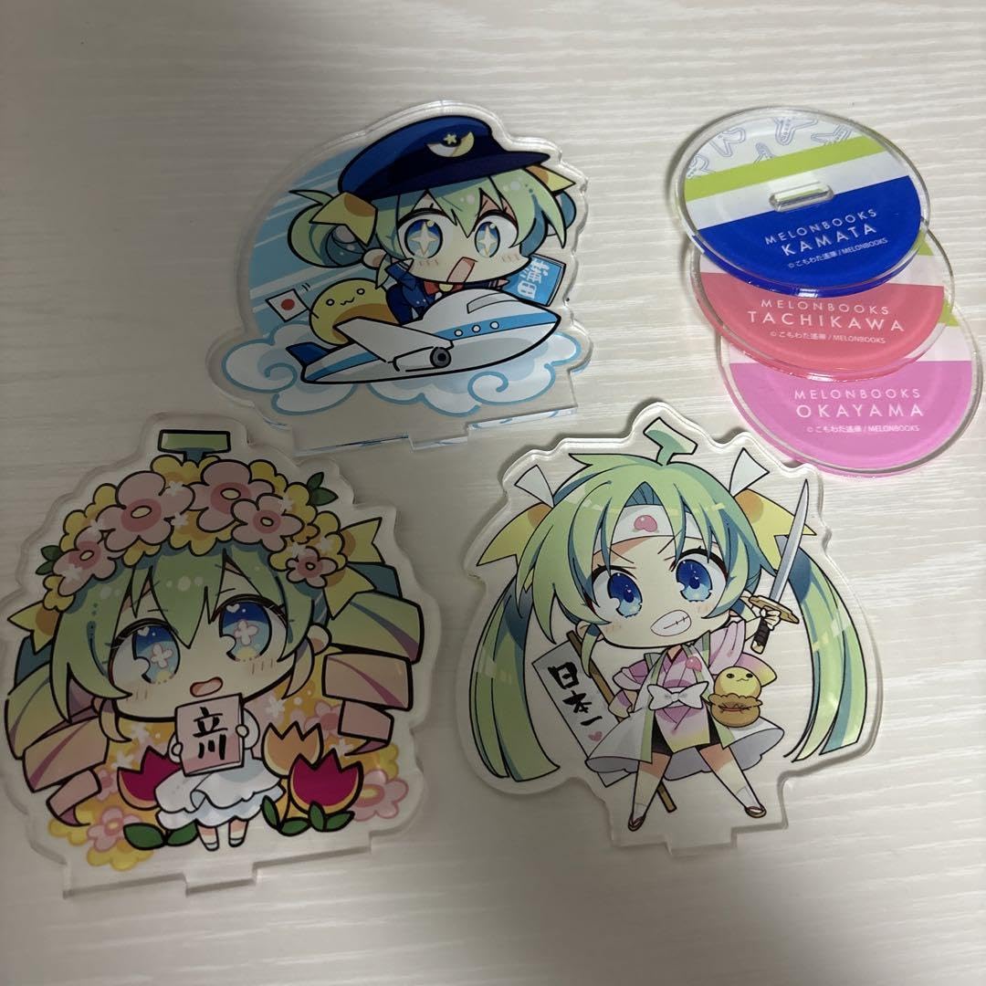 Amazon.co.jp: メロンブックス ご当地めろんちゃん アクリル