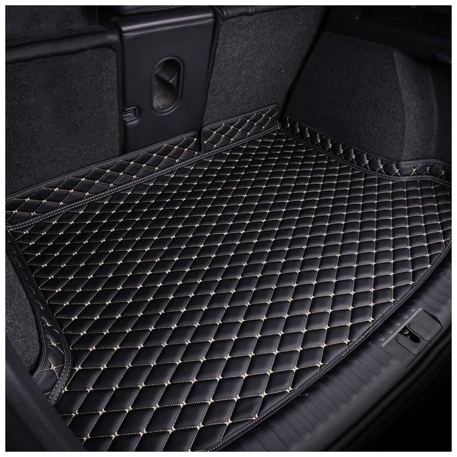QYETRGF Car Boot Liner, for Benz GLE-Klasse AMG GLE 63S W166 AMG GLE 63 C292 AMG GLE 63S C292 Tailored Guard Tray Protector Pad Car Boot Cover Anti-Slip Carpets Interior Accessories,B