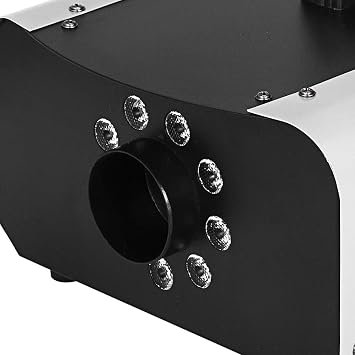 Fog Machine,Smoke Machine,1500W Fog Machine 2L9 LED Light Smoke Machine with Fog Portable Wireless Remote Control-512DJ Fog Machine Stage Fog Machine for Stage Club Party Wedding and