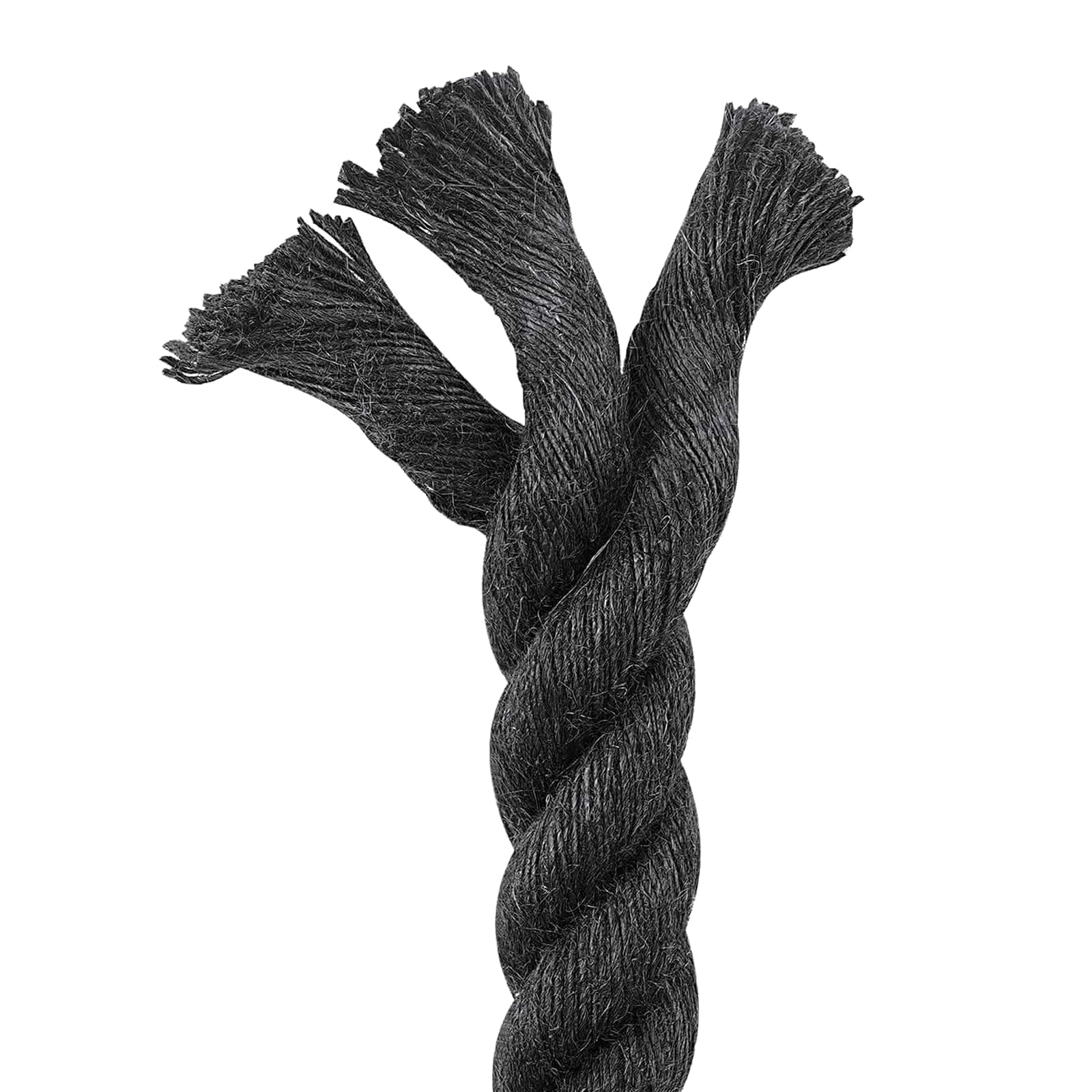 Corda di iuta da 36 cm, 100% Tossa, 3 strati, con buona protezione per nodi, per giardino, artigianato, esterni, casa, officina e campeggio, versatile e robusta