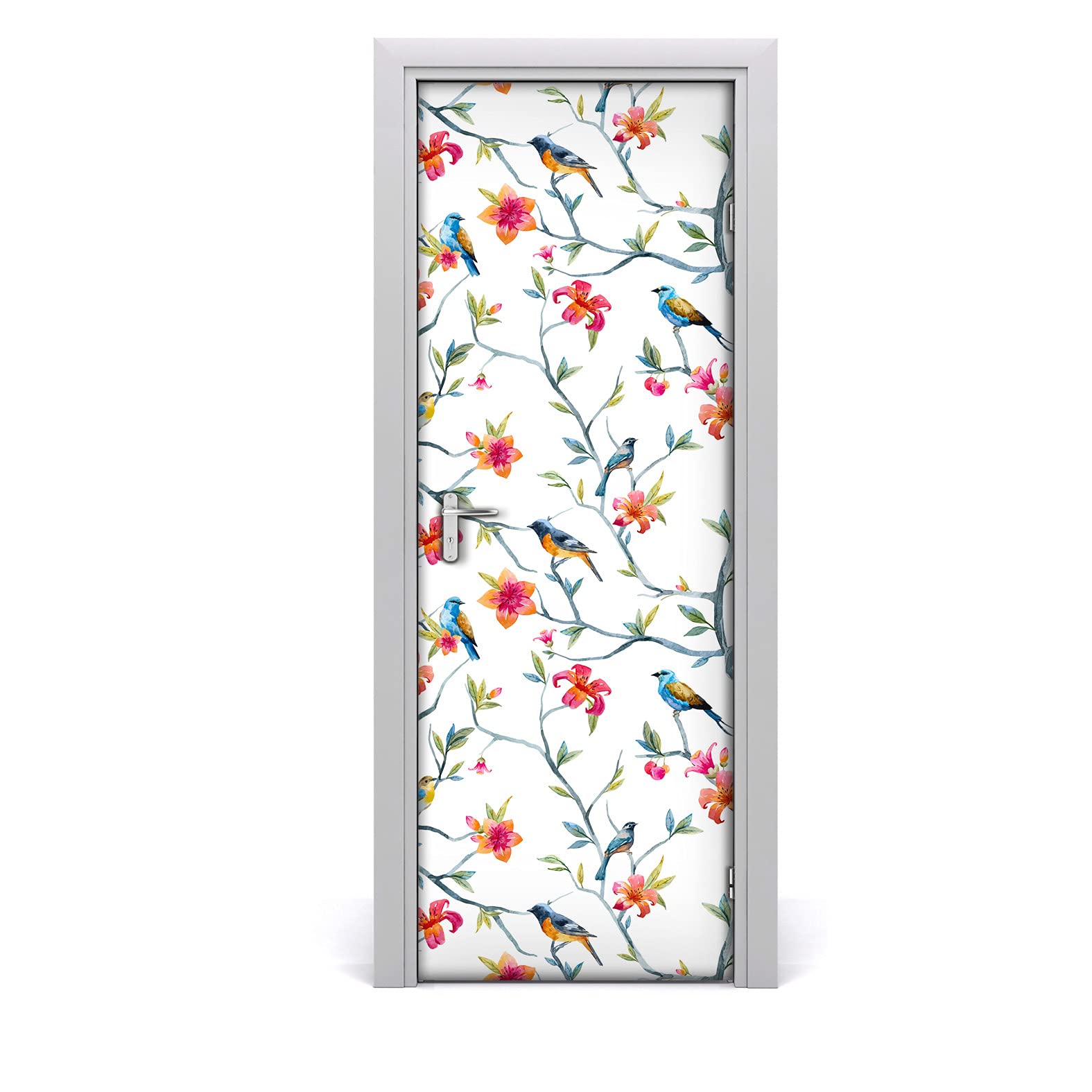 Coloray Etiqueta de la Puerta impermeable 85x200 cm diseño animal