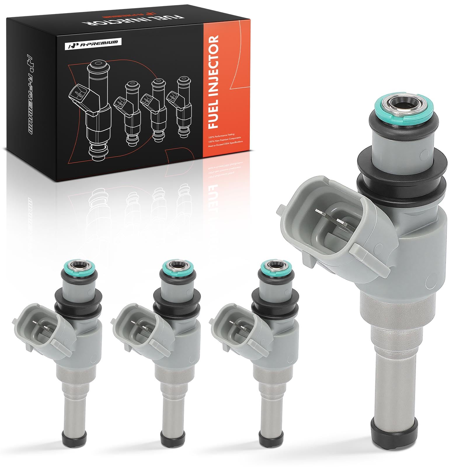 スタプラ Amazon.com: A-Premium Set of 4 Fuel Injectors Compatible with