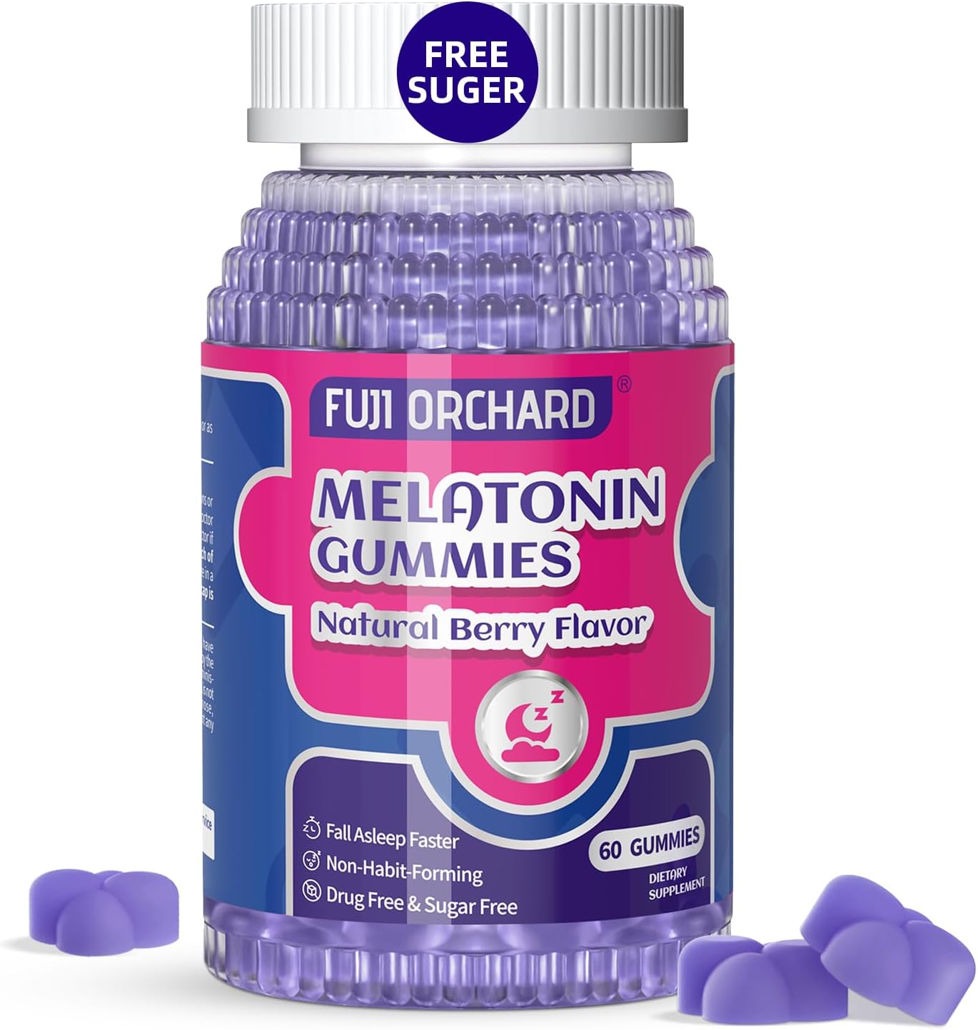 Gummies That Taste Like Melatonin Gummies Amazon.com: FUJI ORCHARD Melatonin Gummies 5mg | Free Sugar Melatonin
