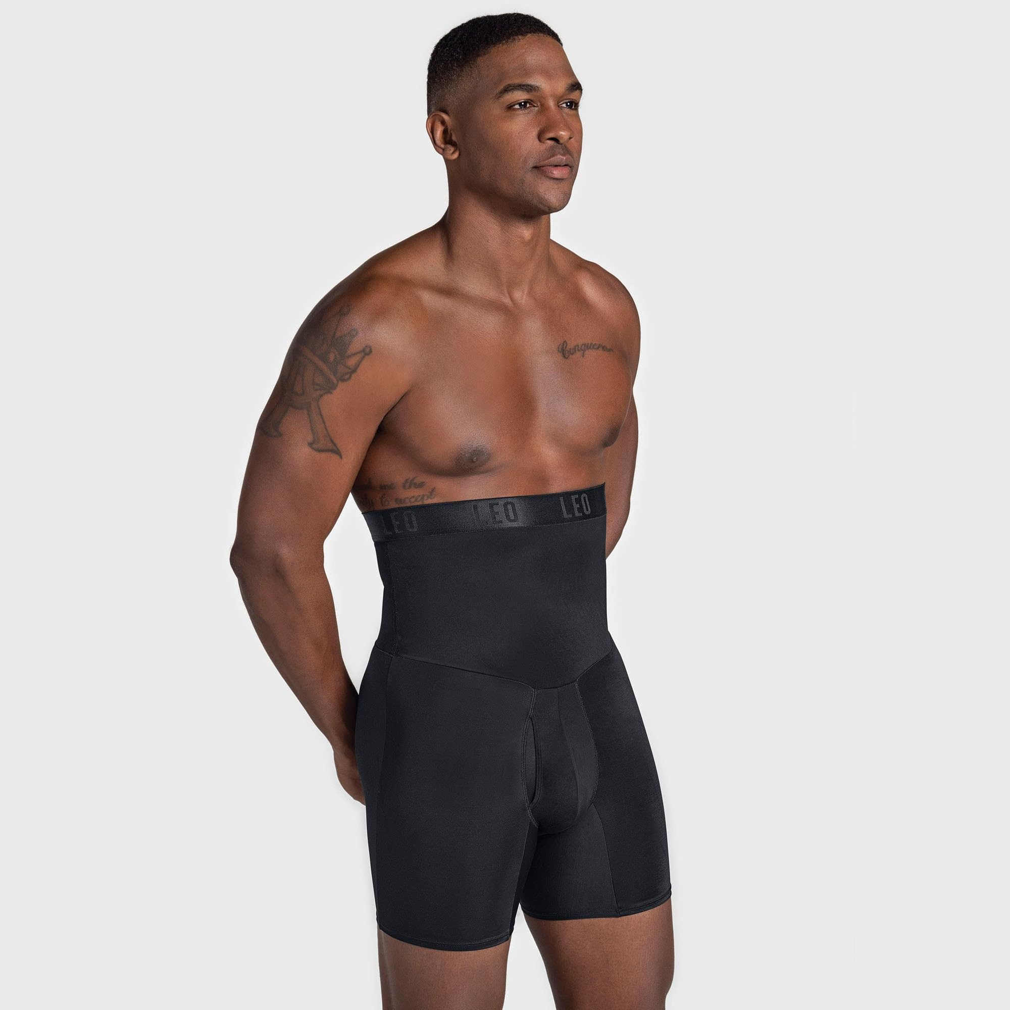 Boxer Faja Reductor Abdomen - Cintura Alta Corrector de Postura para Hombre