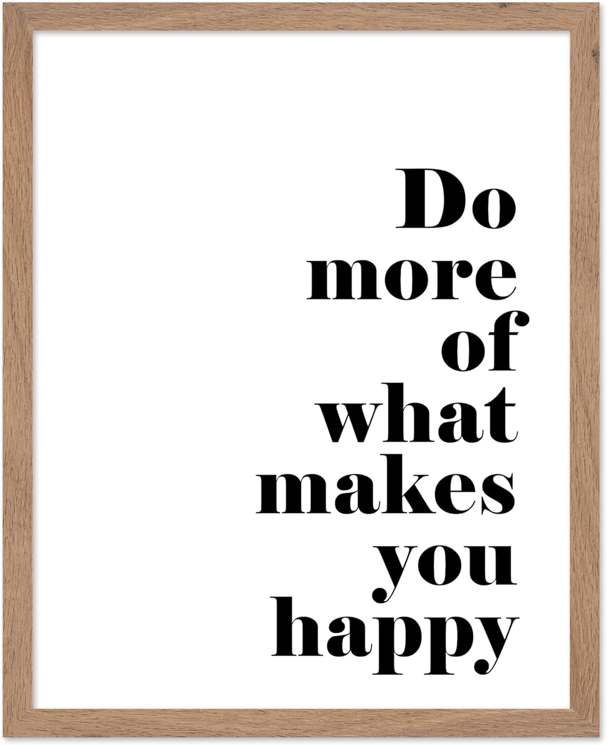 Poster Master Motivational Poster - Inspirational Print - 10 Things That Require Zero Talent, Effort, Passion - Gift for Teacher, Friend - Wall Decor for Office, Classroom, 16x20 White Framed