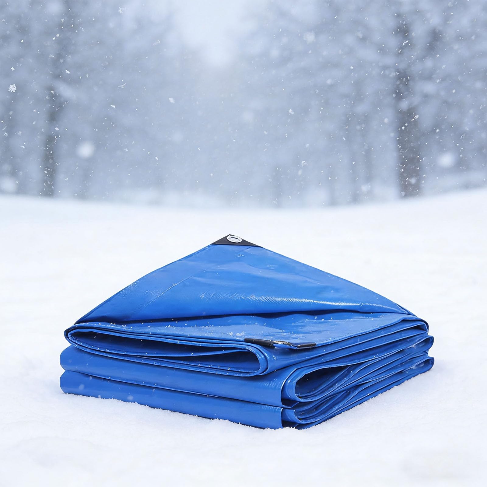 Lona de protección resistente a las heladas con esquinas reforzadas para invierno