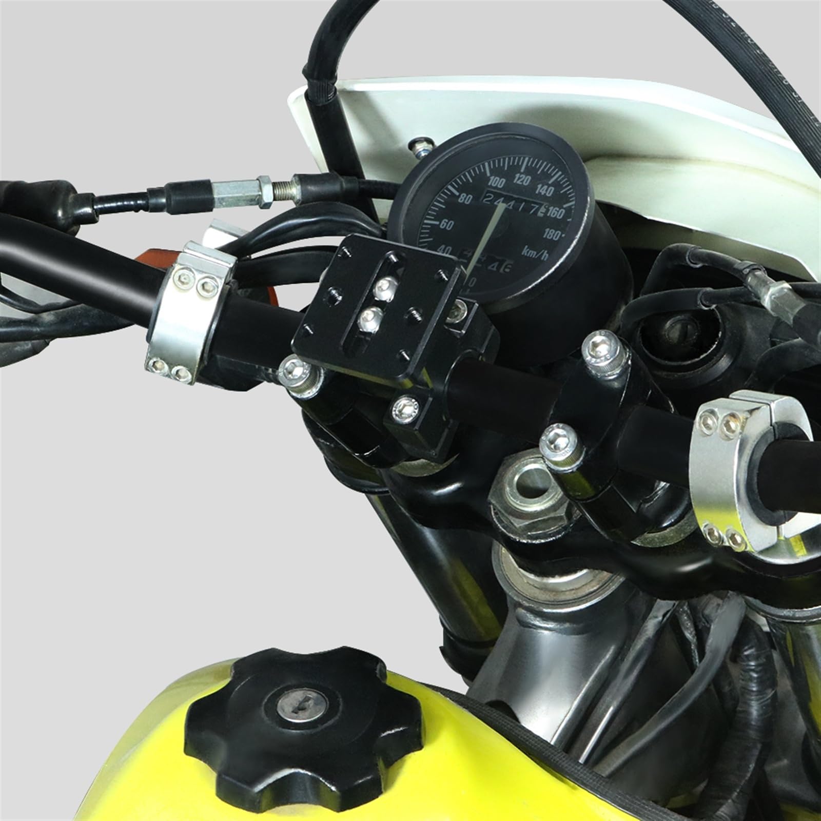 Soporte De Navegación GPS 22mm 28mm Manillar para Aprilia Caponord 1200 2015 2016 2017 2018 2019 2020 2021 2022 2023