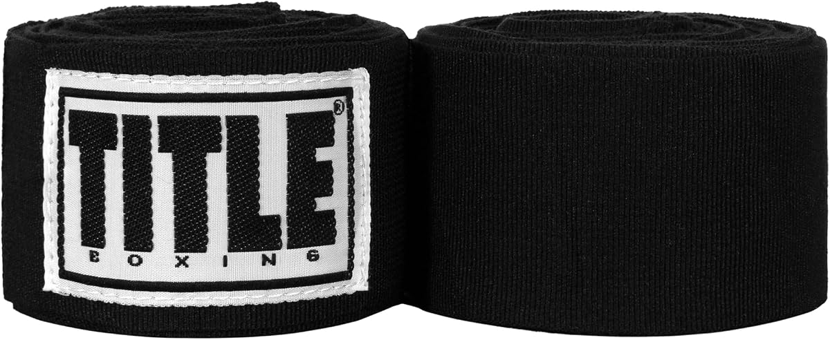 Title Boxing Vendas para manos extralargas semielásticas de 210 pulgadas: vendas para boxeo, vendas para guantes de boxeo, vendas para manos de boxeo, equipo de boxeo, muñequeras de boxeo, vendas para manos extra largas
