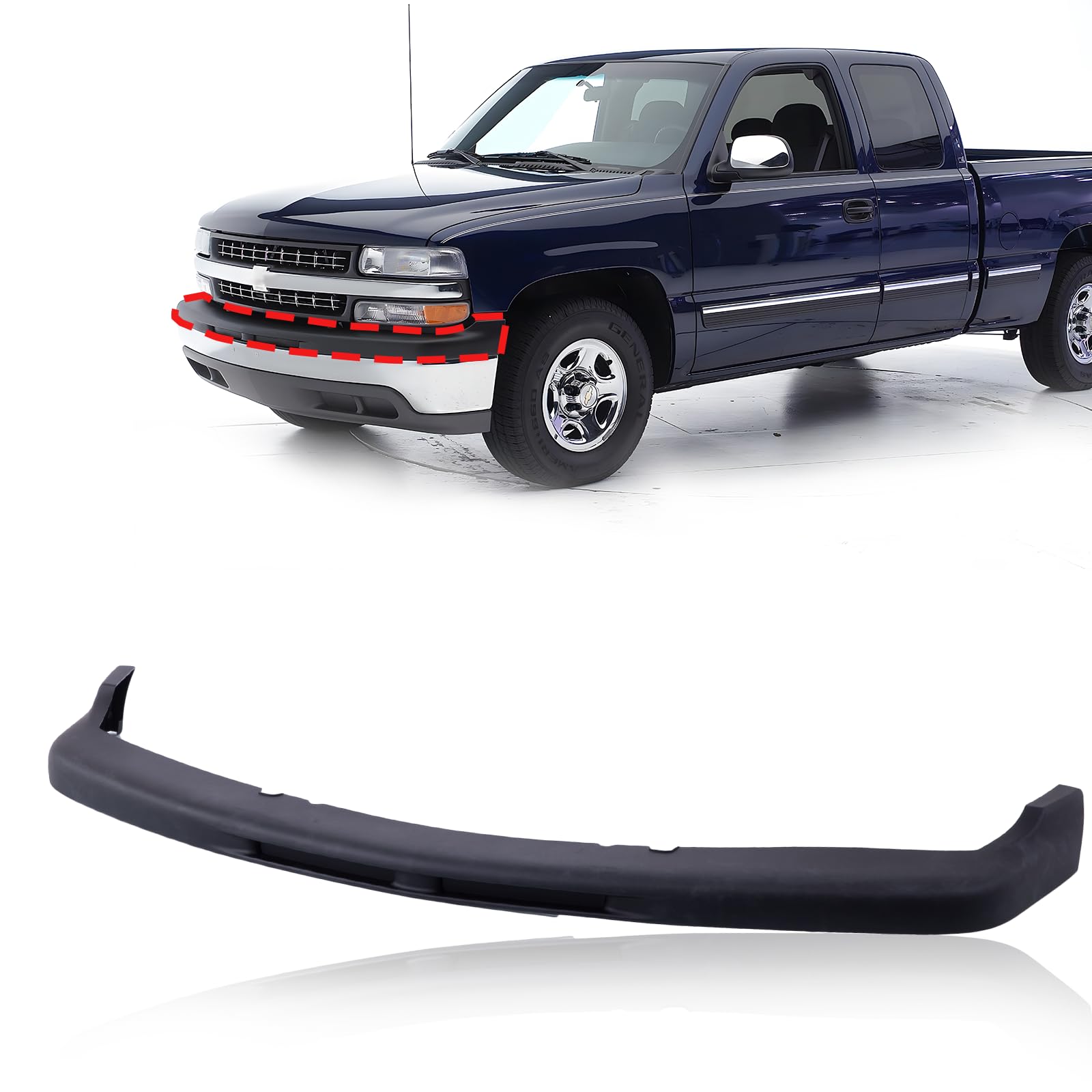 2000 Chevy Tahoe Front Bumper Amazon.com: Garage Pro Bumper Kit For