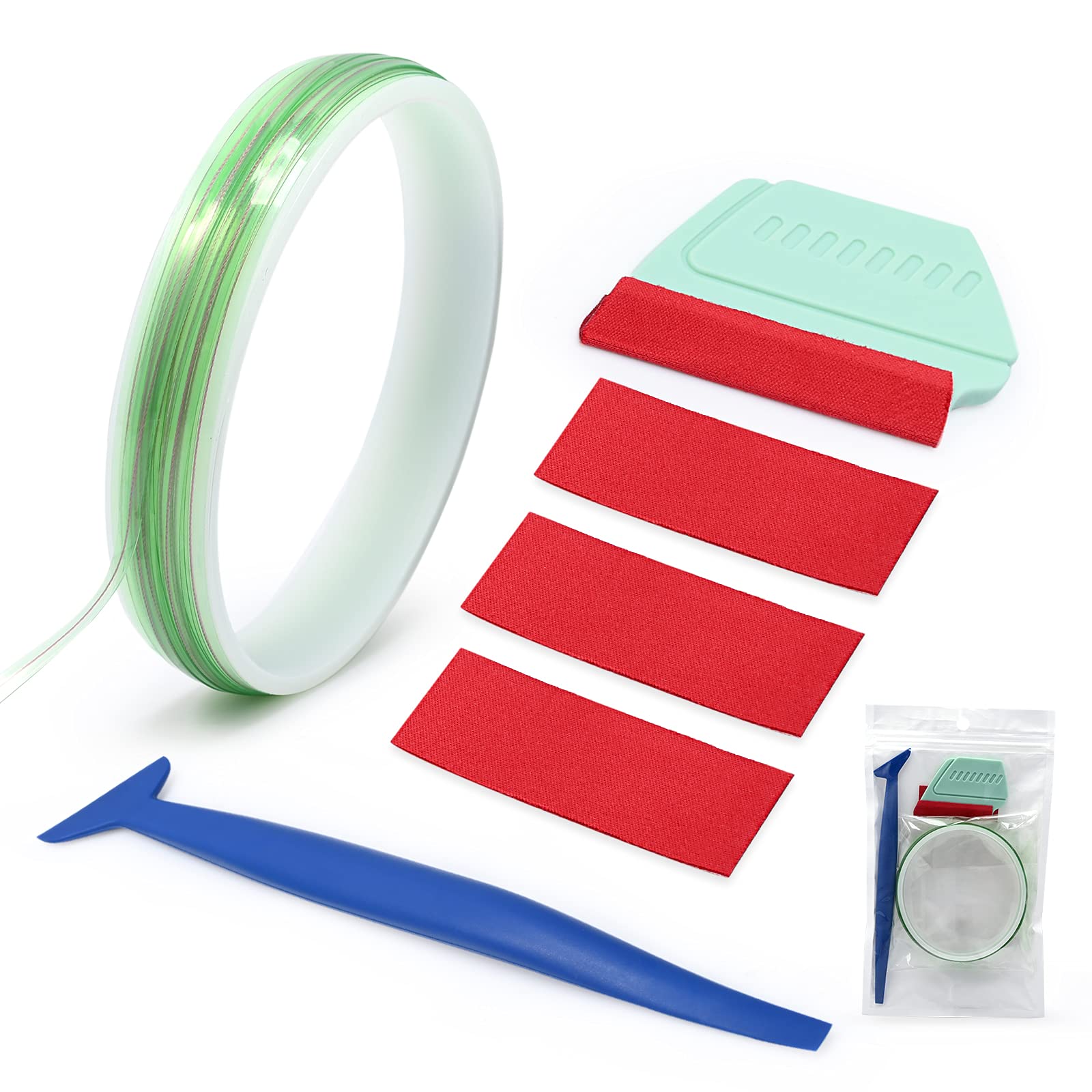 FOSHIOFS36 Knife- foiling tool car foil set vinyl wraps tool foil knife-less knife tape tools micro squeegee for car wrapping foil