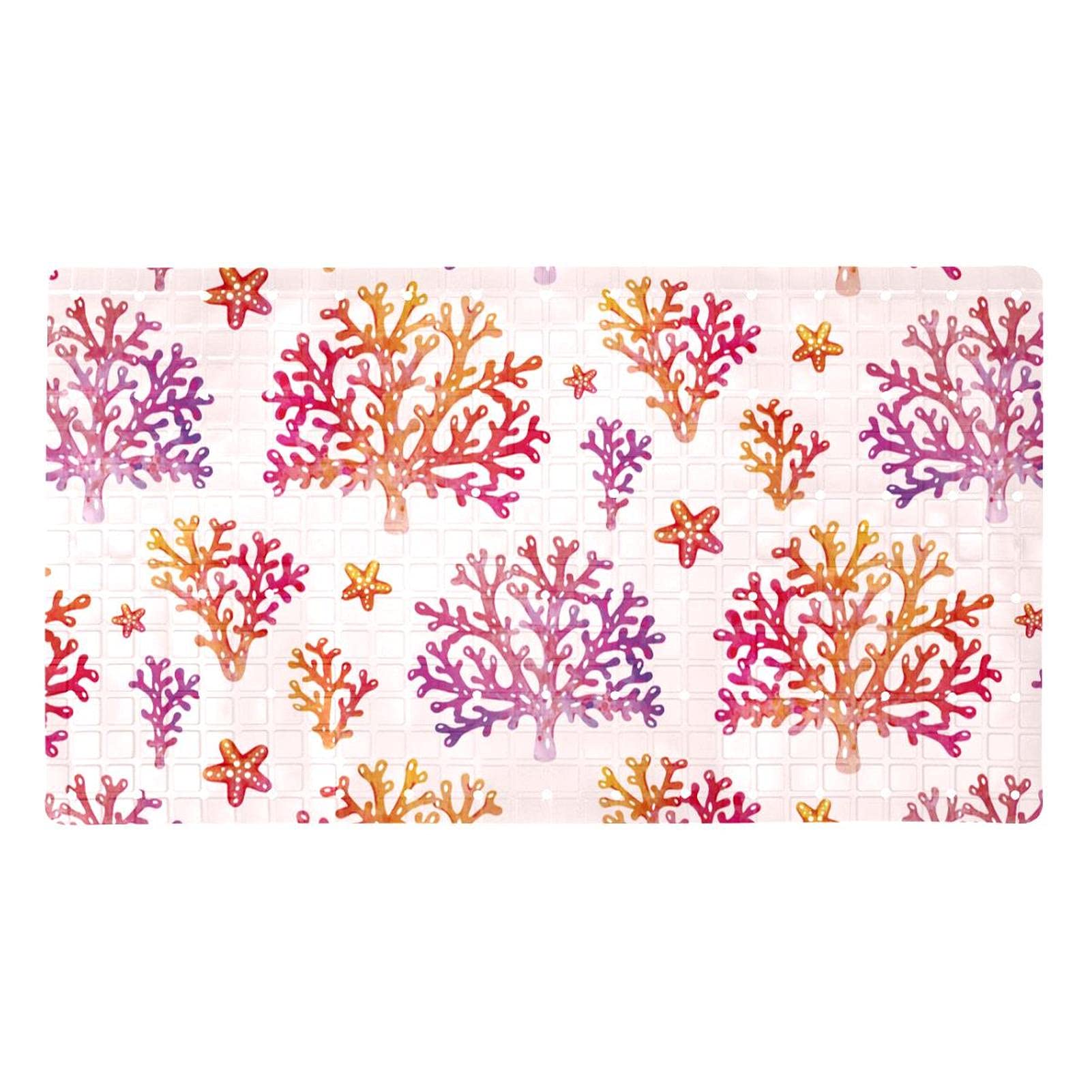 Tapis de salle de bain avec ventouses pour ne plus glisser sous la douche