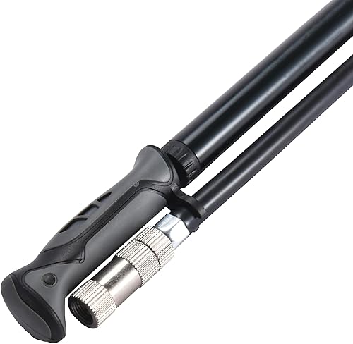 Miniatura 7 de Boulder Tools Bomba de choque para bicicleta de montaña - Bomba de aire con manómetro y purga de aire para horquilla y suspensión trasera -