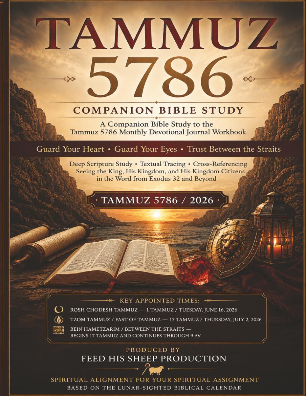 TAMMUZ *5786- COMPANION BIBLE STUDY: A Companion Bible Study to the Tammuz 5786 Monthly Devotional Journal Workbook