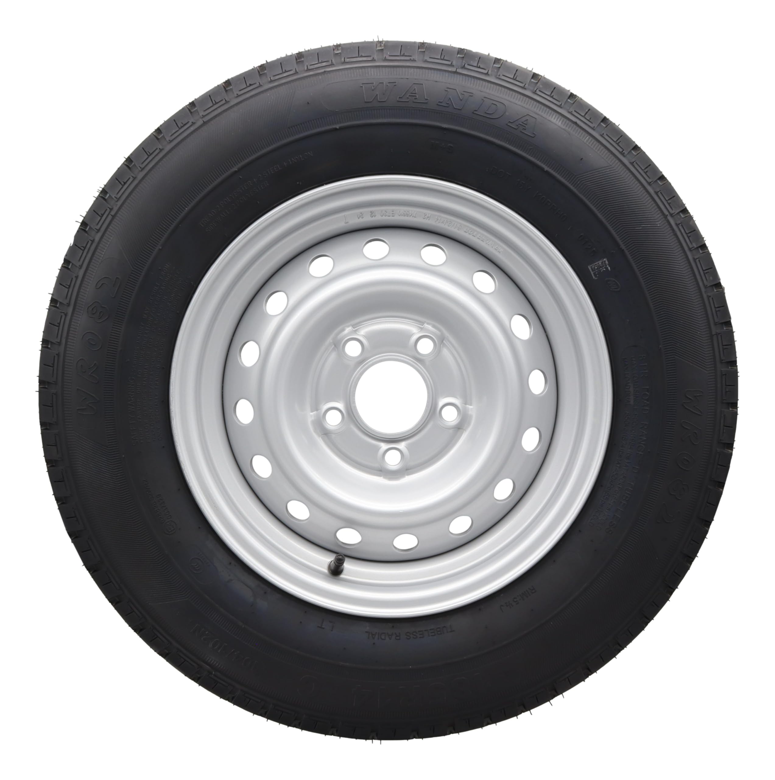 Ruota completa, 185R14C, 112 x 5, 900 kg, ruote da 14", 185/14 R 14 C, per rimorchio e trailer