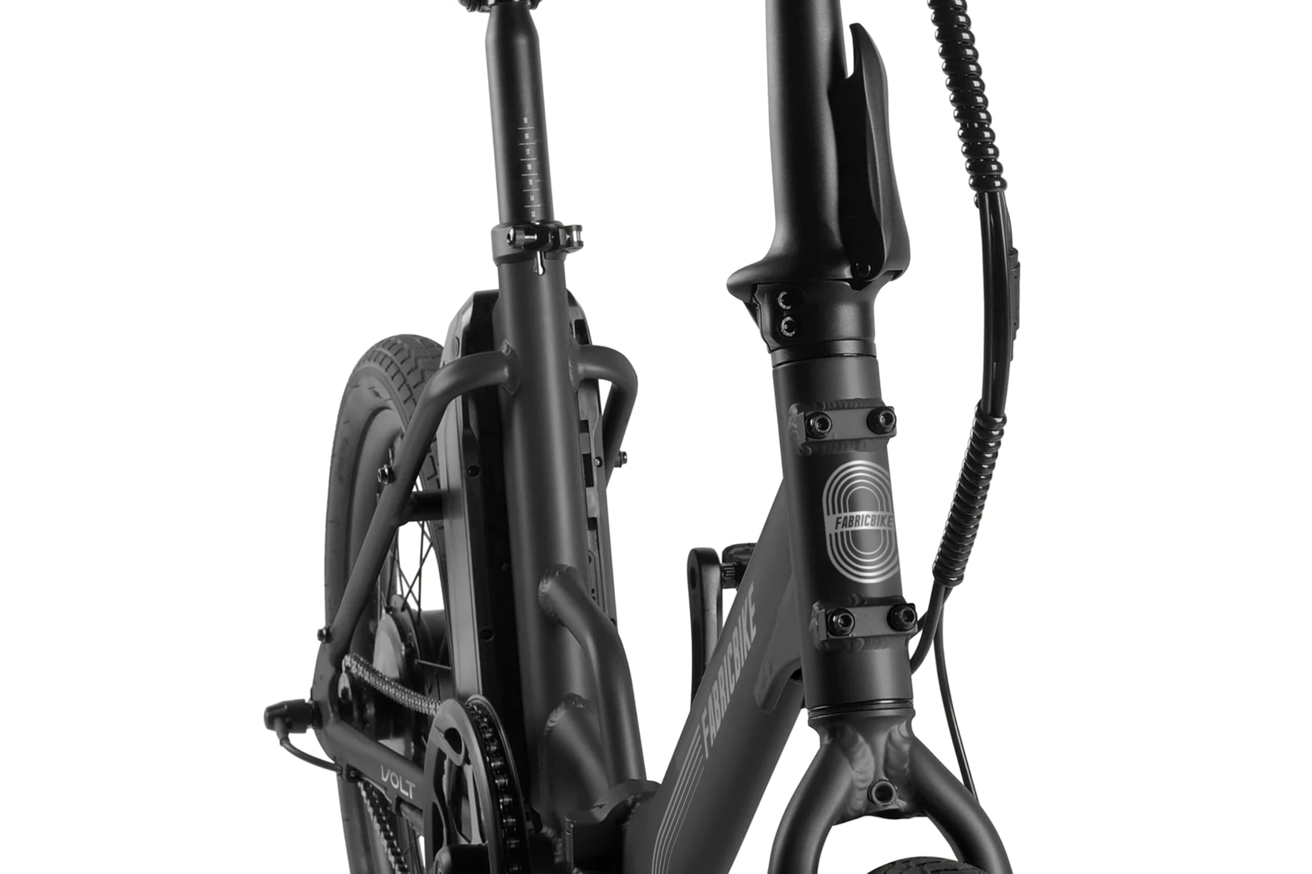 FabricBike Volt - Bicicletta elettrica pieghevole, bici elettrica per adulti 20 pollici, Ebike, motore da 250 W, 36 V 10 Ah, batteria rimovibile, velocità 25 km/h
