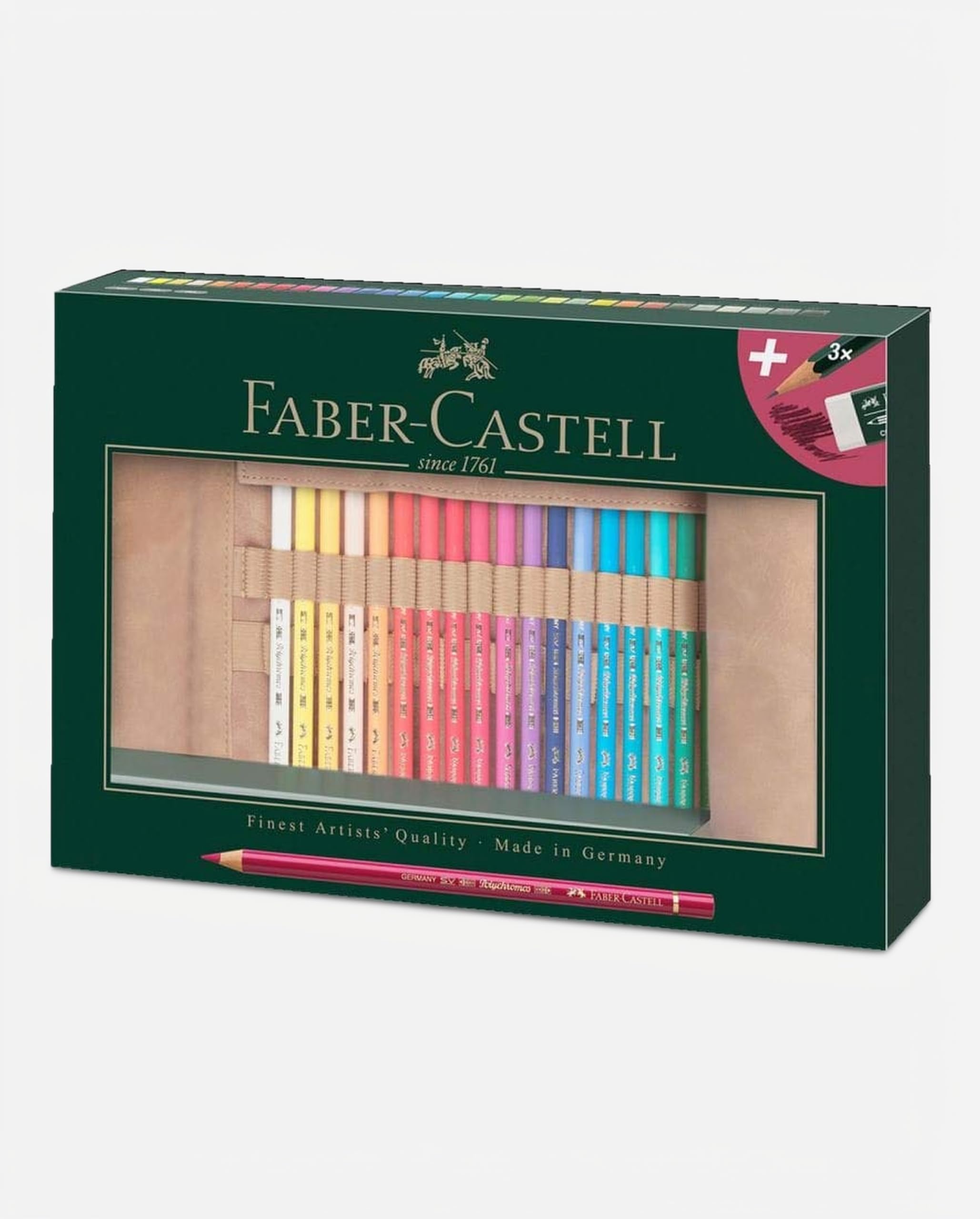 Faber-Castell Polychromos 30色セット Amazon.co.jp: ファーバーカステル ポリクロモス色鉛筆 ペンシルロール