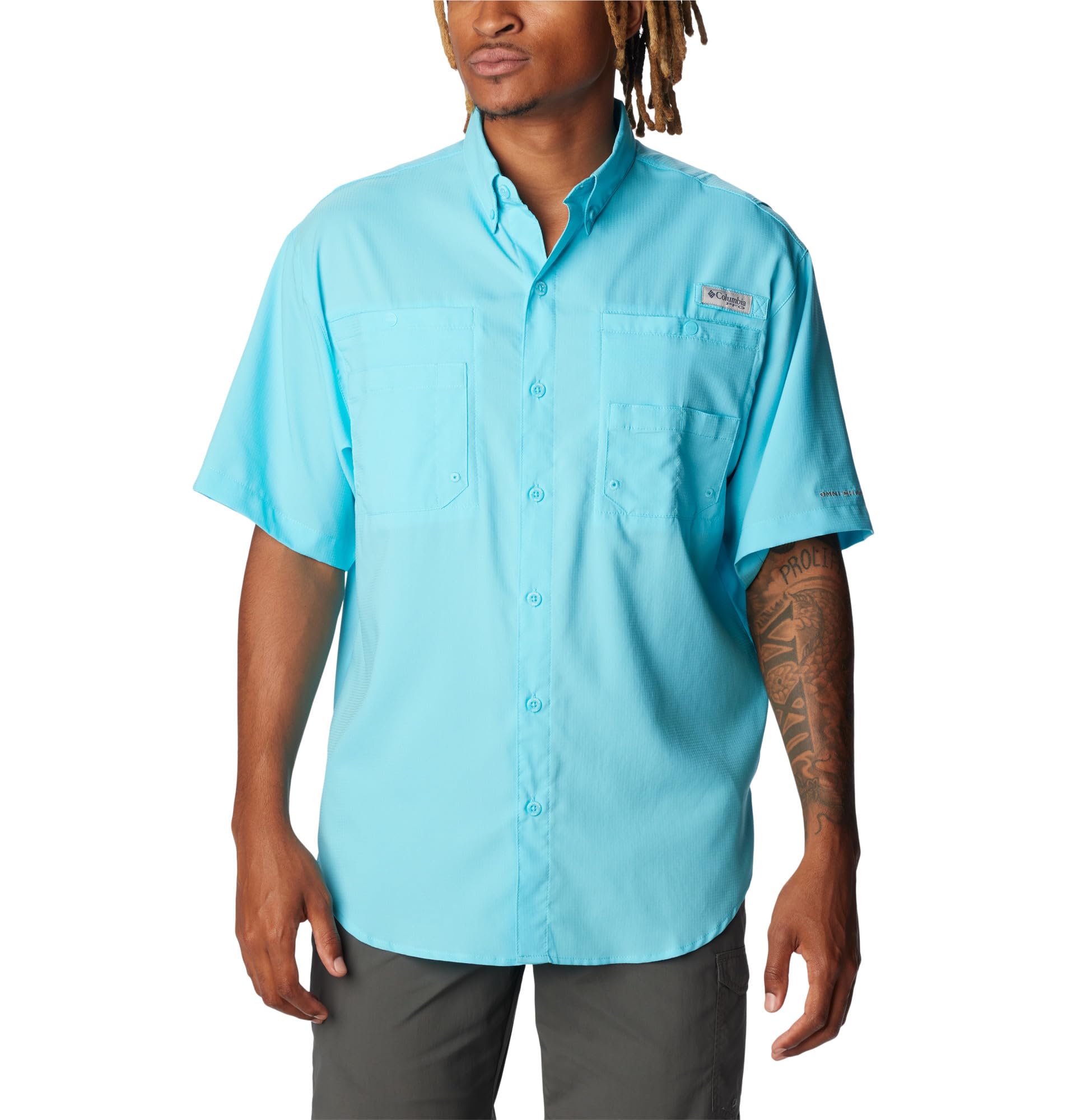 Columbia Men's PFG Tamiami II Short Sleeve Fishing Shirt