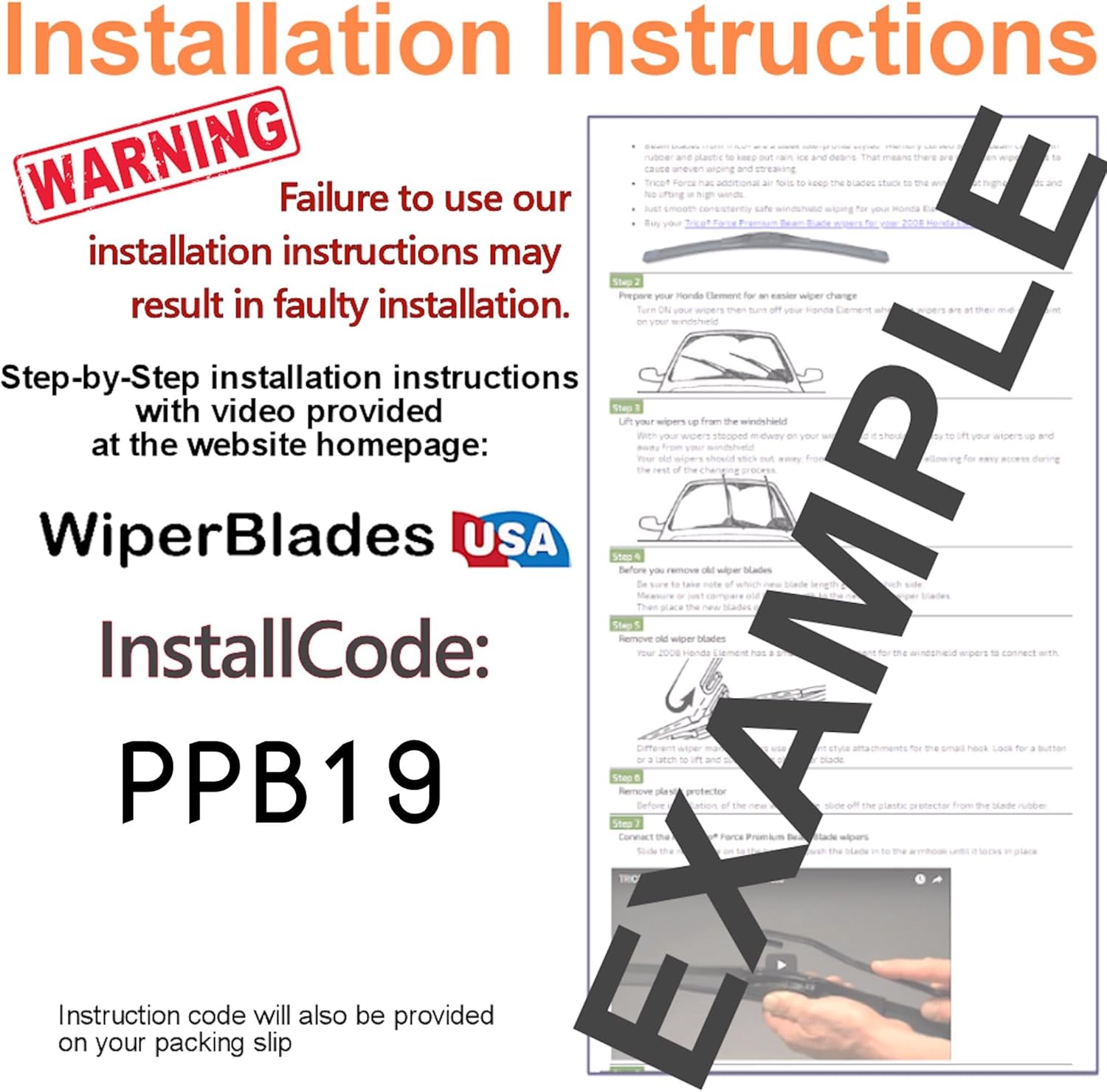 WiperBladesUSA Beam Blade Wipers compatible with Hyundai Palisade 2025 (Set of 3) w/Rear Wiper Wiper Blades