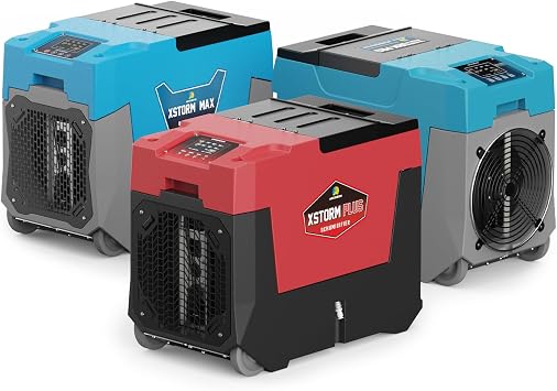 ARGENDON Commercial Dehumidifier Kit with Pump and Drain Hose, LGR Portable Dehumidifier for Home, Basements, Garages, XStorm Pro x 1, XStorm Plus x 1, XStorm Max x 1