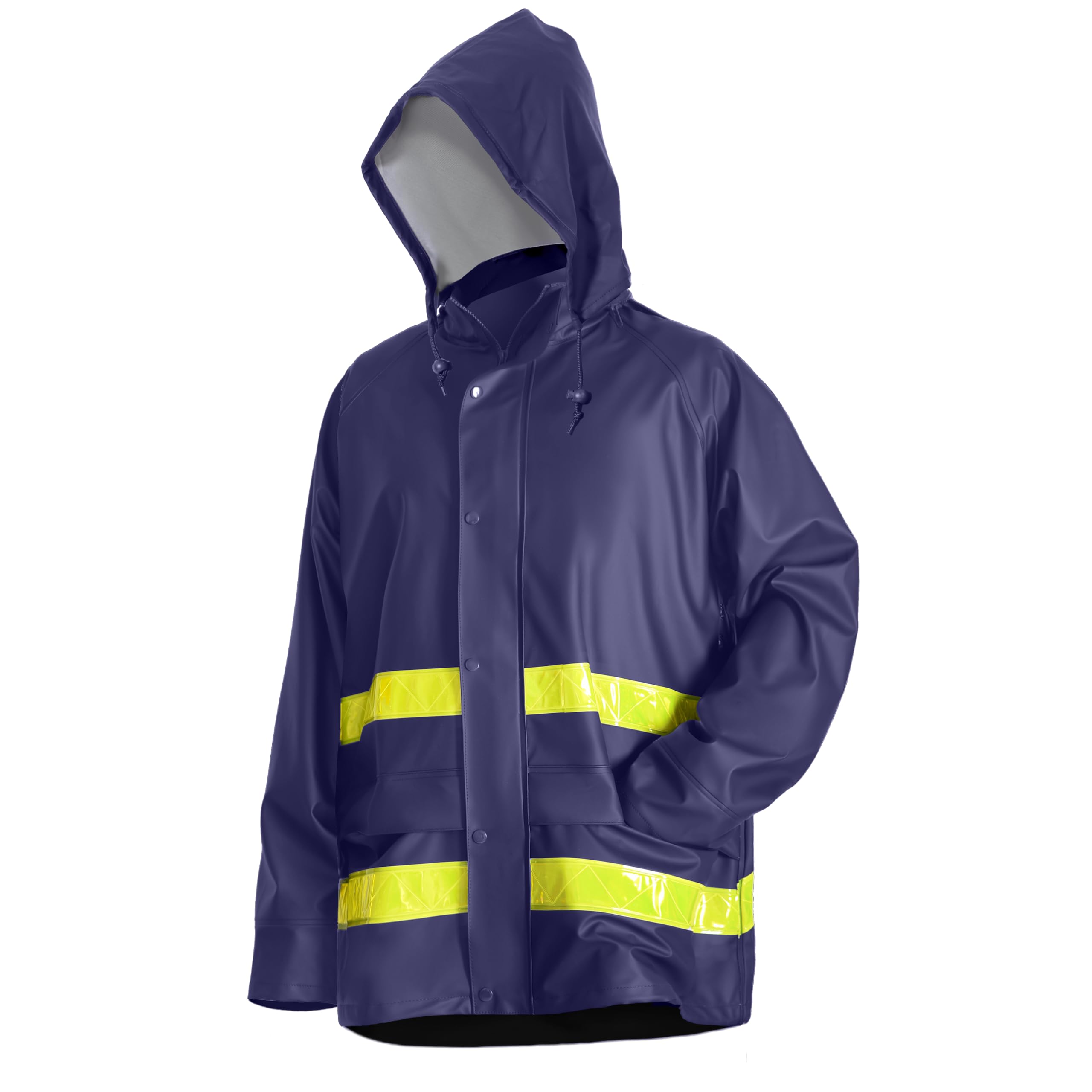 Navis Marine Workwear Regenjacke Herren Wasserdicht PU Mit A