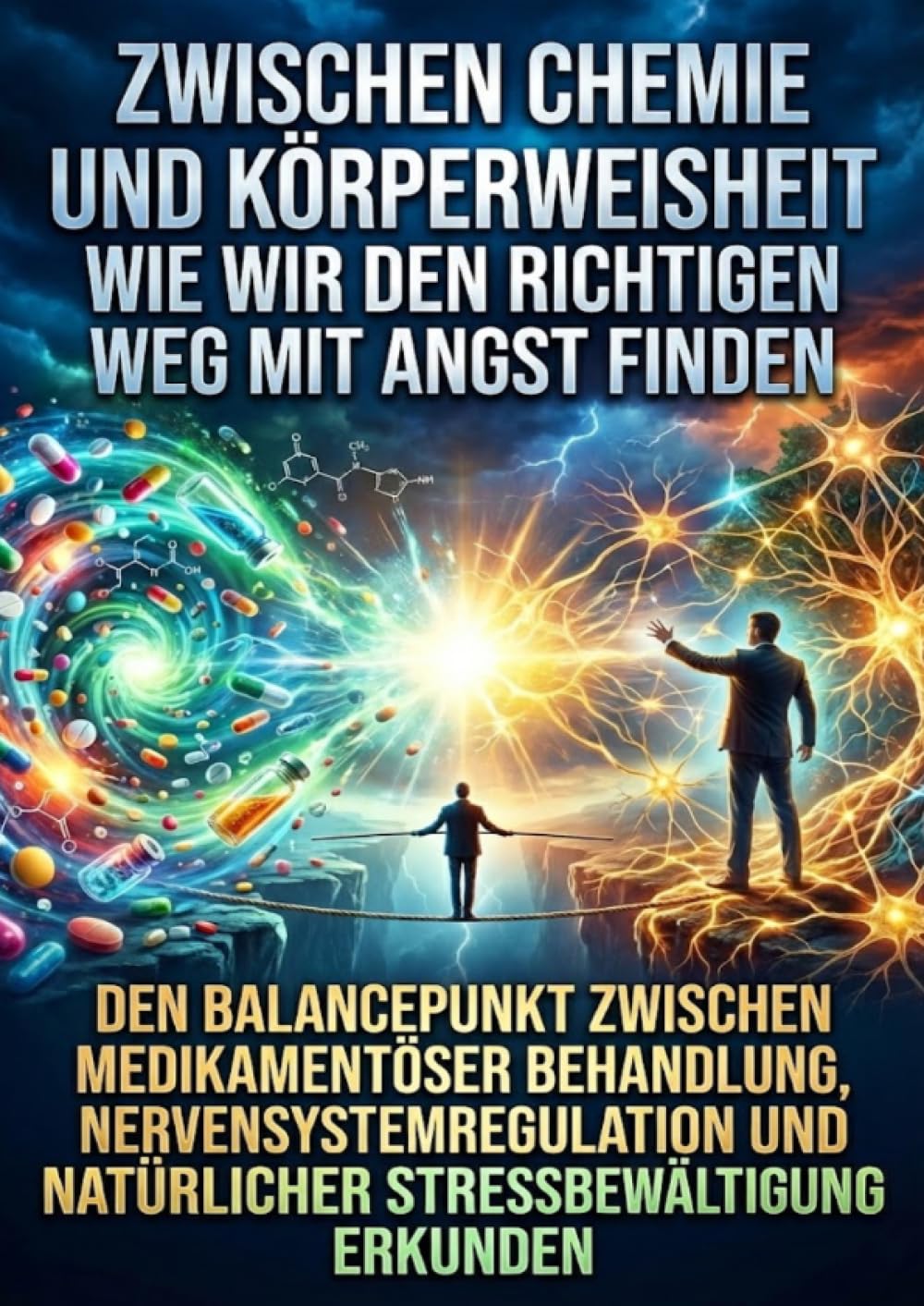 Zwischen Chemie und Körperweisheit: Wie wir den richtigen Weg mit Angst finden: Den Balancepunkt zwischen medikamentöser Behandlung, Nervensystemregulation und natürlicher Stressbewältigung erkunden