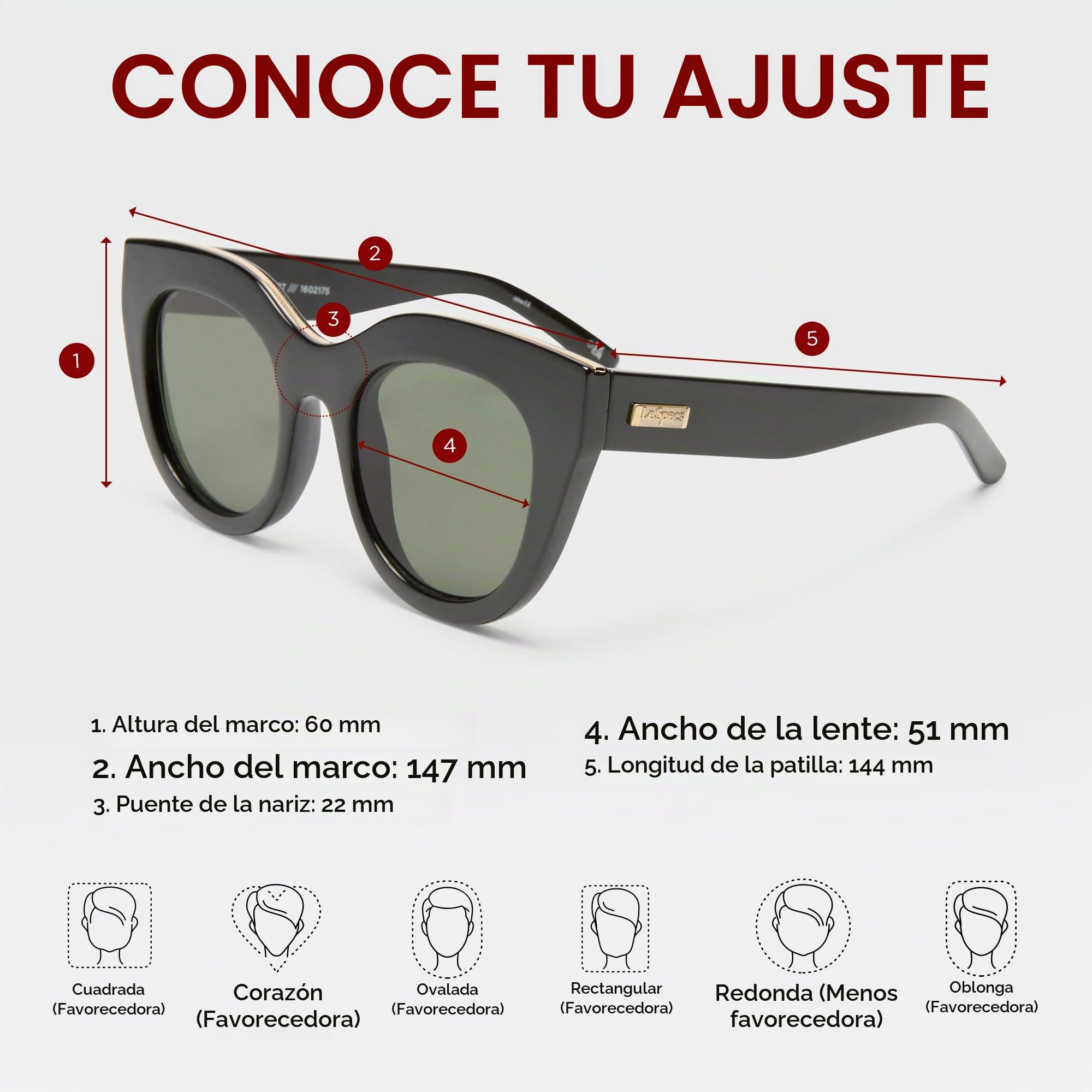 Le Specs Air Heart Gafas Hombre