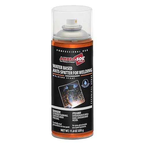Ambro-Sol W503 Water-Based Anti-Spatter for Welding, Prevents Corrosion and Oxidation,