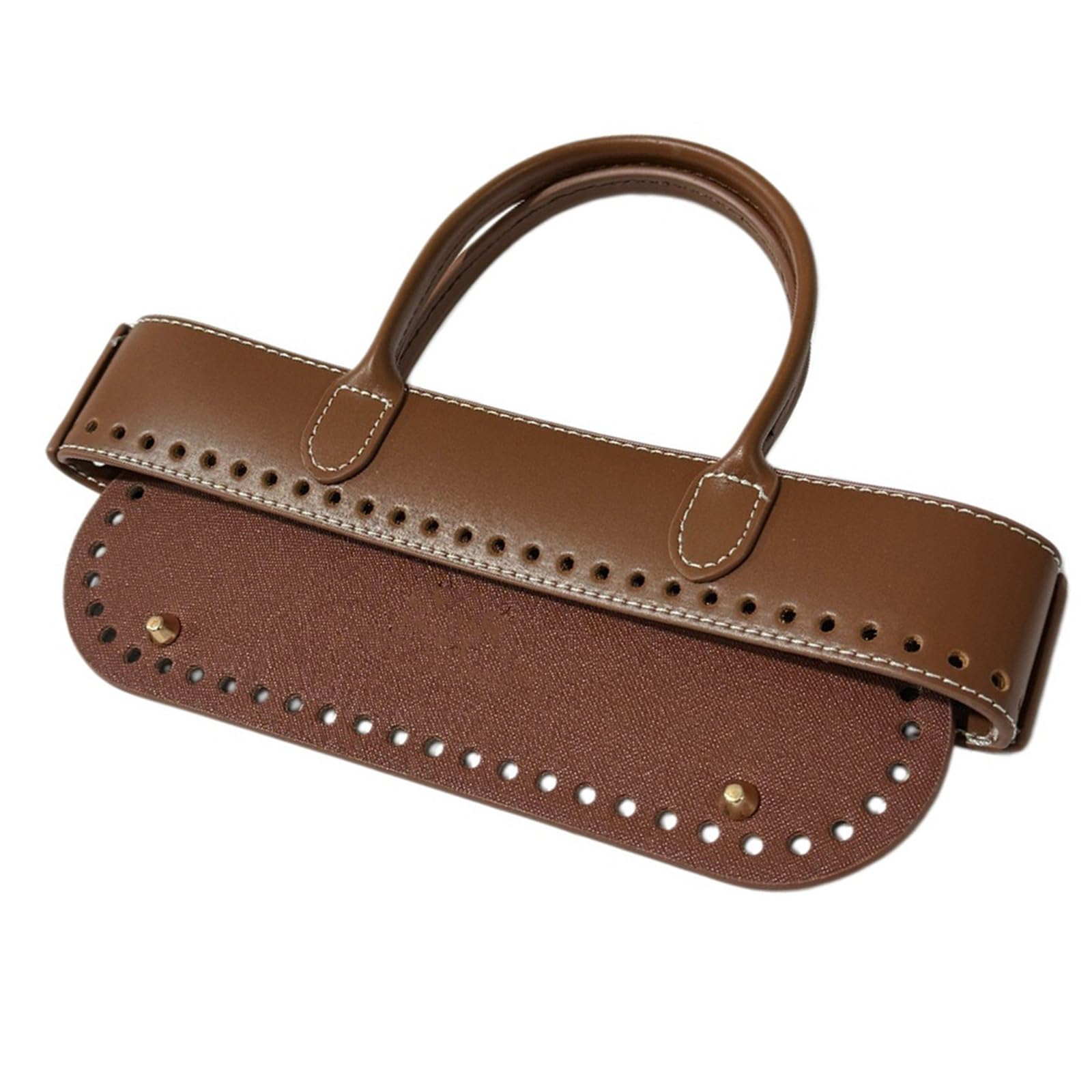 BWANGIAO PU Leather Handbag Making Set Bag Bottom Shaper Bag Handle Bags Knitting Set for Diys Crochet Purse Wallet Toted