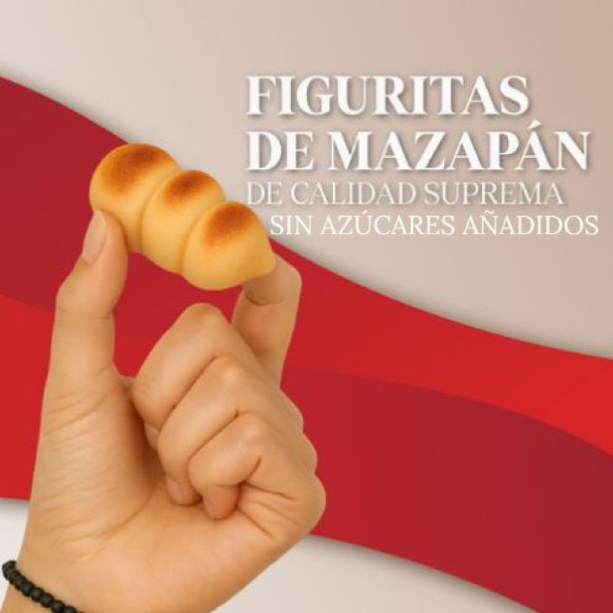 LAPASION - Figuritas de Mazapan Artesanas de Calidad Suprema Sin Azucares Añadidos, Bolsa 1kg.